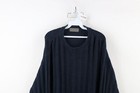 Vintage 90s Streetwear Mens 2xlt Distressed Heavy Hand Framed Knit Sweater Usa