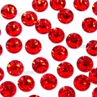 Swarovski 2058 2088 Crystal Flatback No-hotfix Rhinestone 144 Red Light Siam 227