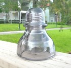Nice Smokey Purple Cd 490 Agee Australian Glass Insulator  l 