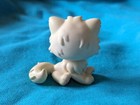 Littlest Pet Shop Lps  380 Cream White Persian Sitting Cat  Blue Eyes Authentic