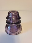 Vintage Purple Whitall Tatum Glass Insulator No 1 Made In Usa 