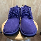 Ugg Women s Classic Neumel Purple Suede Ankle Boots Size 12  1094269