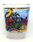Washington State Wraparound Shot Glass Shotglass