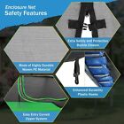 Trampoline Replacement Enclosure Surround Safety Net protective Top Ring Netting