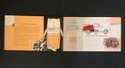 Goliath 1100 Kombi Sales Brochure Onion Skin Overlay Passenger Transit 1950s Vtg