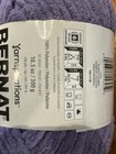 Yarnspirations Bernat Blanket Yarn Chenille Super Bulky Blush Purple Nymph