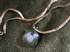 Westie Handpainted Seaglass Locket