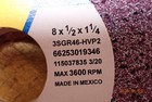 3  New Old Stock Norton Bench Surface Grinder Wheel 8  Diameter X 1-1 4