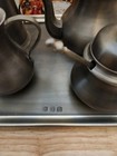 Vintage John Somers Brazil Pewter 5 Pc Set Queen Anne