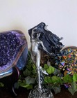 Nyx Goddess Statue Greek Mythology Goddess Of Night Figurine Gothic Altar Decor