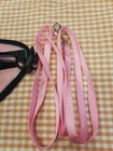 Cat Harness Leash Escape Proof Soft Adjustable Vest Breathable Reflective Pink M