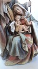 Vintage Napco Christmas Nativity Figurine Holy Family 15  Tall Pre-owned