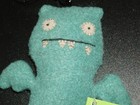 Vintage Uglydoll 2002 Ice-bat 4  Miniature Plush Clip-on Nwt