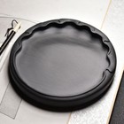 7  China Huizhou Natural Original Stone Hand-carved Lotus Leaf Inkstone Inkslab