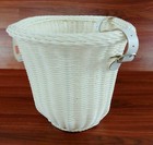 Colorbasket Oval Adult Front Bike Basket White 14 5 X 10 75 X 9 75