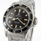 Rolex Submariner 5513 Automatic Box   Papers Vintage Large Dive Official Service