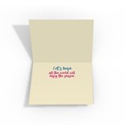Snowmen Hanukkah   Christmas Greeting Card - 12 Cards W envelopes - 6 25  X 4 5 