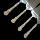 Old Master Towle Cake Servers  Lot Of Four  Sterling Silver stainless  10 3 8 