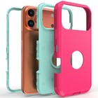 For Iphone 12 13 14 15 16e 17 Pro Max Xr Se 8 7 Case Heavy Duty Shockproof Cover