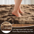 Large Size Shaggy Fluffy Area Rugs Carpets For Living Room Bedroom Tiedye Coffee