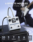 Donner Pocket X Multi Effects Pedal Guitar   Bass Amp Modeler 62 Effects 20 Irs
