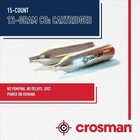 15-count Co2 Cartridges For Air Rifles And Air Pistols