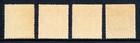 Samoa     Scott 216-219     1955 Postal Fiscal Overprint Set     Mlh     Scv  140