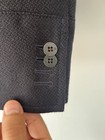 Kroon Wool   Cashmere Blazer     Men s 46l     Black Herringbone With Hidden Zip Lay