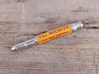 Vintage The Wichita Live Stock Commission Advertising Bullet Pencil Kansas
