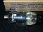Wwii U s  Army Signal Corps Tube Vt-49  tung Sol Lamp Works Inc  Scarce Unused 