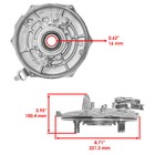 43010-hr3-a20 Rear Brake Panel   Drum For Honda Rancher 420 Trx420 2014-2024