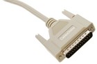6ft  Db25 Male To Male 25-conductor Serial parallel scsi Straight-thru Cable