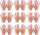 Henna Tattoo Stencils Kit  18 Sheets Self-adhesive Templates  Indian Mehndi Desi