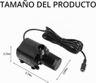 12v Submersible Water Pump 210 Gph Adjustable Aquarium Fountain Hydroponics Dc