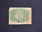 1863-67 Us Fractional Currency 10 Cents Second Issue   Ungraded  fair-ag 
