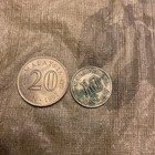 1976 10 Sen  1967 20 Sen Coins Malaysia Circulated- 2 Coins