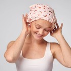 Kitsch - Satin-lined Flexi Shower Cap - Cherry Print