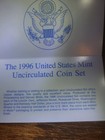 1996 P d United States Uncirculated Mint Set With Westpoint Roosevelt Dime 