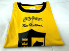 Tim Hortons Harry Potter Staff  T-shirt Hufflepuff 25th Anniversary Xl