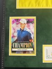Rory Mcilroy Signed Original 2025 Masters Flag  Jsa Coa  Custom Framed 20-24
