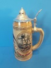 1986 Anheuser-busch Tomorrow s Treasures Beer Stein Land   Water Transportation