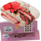 Koyo Baby Girl Flower Blanket Collection Soft Thick   Warm Child Blanket