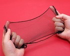 Onlykxy 50pcs Beard Cover Black Nylon Protector Net Protective Beard    