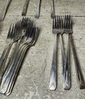 33pc Lot Antique Vintage Oneida Milady Silverplate Flatware Set Silver Plate