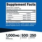 Nutricost Bcaa Capsules 2 1 1 500mg  500 Capsules