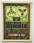 Mumford   Sons Poster Greenwood Co Fiddler   s Green 2019 Official Silkscreen Rare