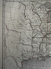 Texas Independent Republic Territorial U s  C 1848 Chambers Hand Color Map