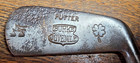 Antique Vintage Burke Juvenile Hickory Wood Shaft Golf Club Putter Rh