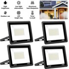 2-4pcs 100w Led Flood Light Garden Outdoor Lamp Yard Security Spotlight Fixtures