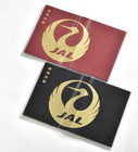 Jal Original Goshoinbook  Black And Dark Red  Set Of 2 Japan Airlines